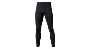 Mallas largas termicas mizuno active negro  hombre