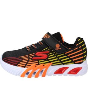 de SKECHERS ZAPATILLAS NINO MODELO FLEX-GLOW ELITE COLOR NEGRO BKMT
