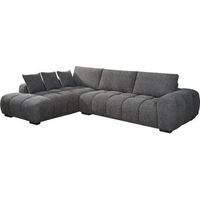 sofa esquinero de tela monceau  3 plazas  gris