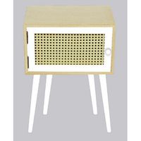 sinfonier madera 1 puerta blanca 40x33x55cm