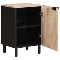 mueble de cuarto de bano 38 x 33 x 58 cm madera de mango maciza