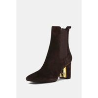 guess botines flffie sue10-dbrow para mujer