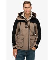 superdry para hombre m5012104a chaqueta cortavientos ultimate emb marron l casual poliester