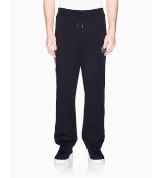 A|X Armani Exchange para hombre. XM002368AF13047UB101 Pantalón Jogger Bonded marino (XS), Casual, Deportivo, Algodón