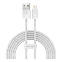 cable usb a lightning baseus cald000502 2 m 24a blanco