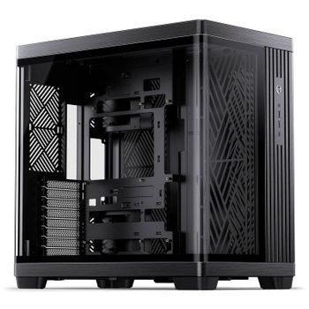 Caja Mid Tower Jonsbo TK-4 BLACK Vidrio Templado Acuario ATX Gamer