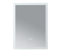 espejo de pared con led scafa para bano ip65 con antivaho aluminio 60 x 45 x 3 cm - blanco protec