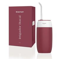 roaman irrigador bucal mini color vino