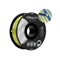 pla seda creality doble color amarillo azul 175 mm