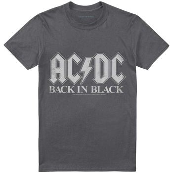 Acdc Camiseta Back In Black para mujer