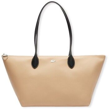 Lacoste Cartera Athena Bag - Eco Beige Noir para mujer
