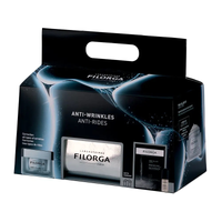 set antiarrugas time-filler 5xp crema 50ml  regalo mask 20ml  serum 5ml  neceser