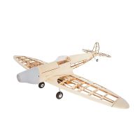jwrc spitfire avion de madera de balsa rc de 1020 mm de envergadura kit de combate