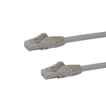 Cable de red StarTech.com N6PATC10MGR Cat6 10 m Gris Snagless RJ45 UTP PoE