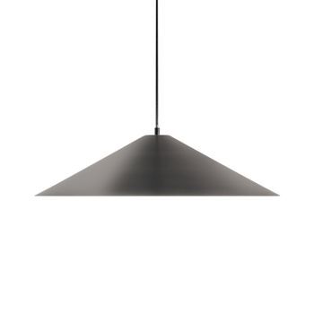 Lámpara Colgante De Metal De Estilo Moderno De Mediados De Siglo Hierro Negro Raspaculo