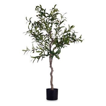 Planta Decorativa Olivo Verde Plástico (85 X 150 X 85 Cm)