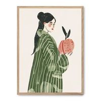 cuadro woman with fruit