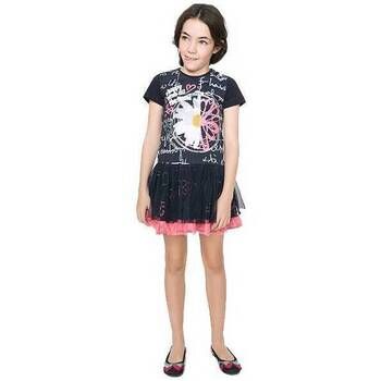 Desigual Vestido largo 61v32g4-8023-3-4 para niña