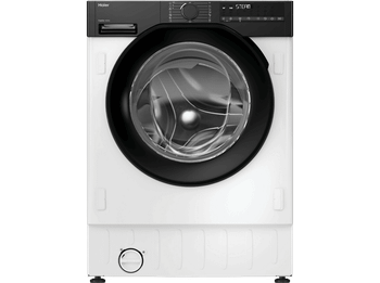Lavadora secadora integrable - Haier BHA6SD696M6DB9-S, Series 6, 9 kg+6 kg, 1600 rpm, 16 programas, Función vapor, AutoDose, Sin panelar