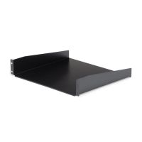 estante para rack 2u startechcom acero negro 20 kg capacidad carga