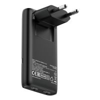 cargador verbatim 32354 65w usb-c gan negro carga rapida power delivery 30