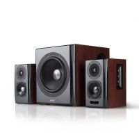 edifier s350db altavoces 21 con subwoofer madera 150w