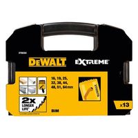 dewalt dt90350-qz - juego de 13 piezas coronas bi-metal para uso general