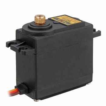 Servo de engranaje metálico Racerstar MG995 de 13KG y alto torque para coches RC, robots, helicópteros y aviones a escal