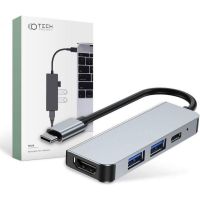 replikador de puertos tech-protect usb-c con hdmi y 2 usb 30