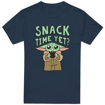 Disney Camiseta manga larga Snack Time para hombre
