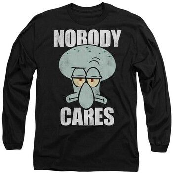 Spongebob Squarepants Tops y Camisetas Nobody Cares Meme para mujer
