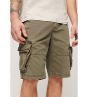 superdry para hombre m7110433a pantalon corto tipo cargo core verde claro 28 casual algodon