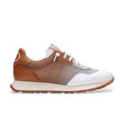 hispanitas para mujer bhv253869 zapatillas kansas blanco 35 piel marron 3 a 5cm cordones casual