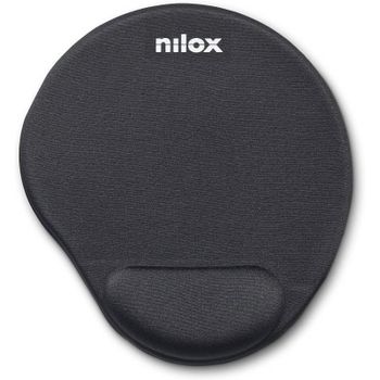 Nilox NXMPE01 Alfombrilla Ergonómica Negra