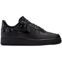 nike deportivas moda air force 1 low 07 florette black off-noir womens para hombre