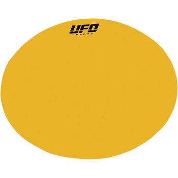 Adhesivo matrícula amarillo