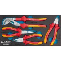hazet 163-2264 juego de alicates r con aislamiento de proteccion r 342 mm x 172 mm r numero de herramientas 4