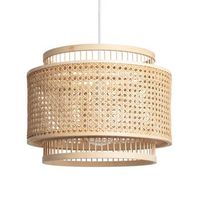 lampara colgante bambu bangkal natural