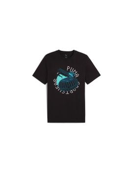 Camiseta Puma Graphics Execution Tee Hombre Black