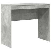 escritorio gris concreto 90 x 40 x 76 cm vidaxl