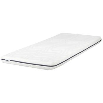 Colchón De Espuma Viscoelástico Blanco Funda Extraíble Con Cremallera 90 X 200 Cm Petite