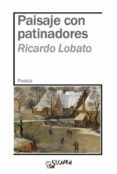 paisaje con patinadores