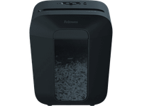 destructora de papel - fellowes lx65 tecnologia seguridad safesense negro