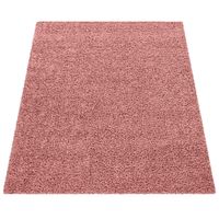 alfombra peluda trista rosa 60x100 cm
