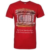 junk food camiseta hero para hombre