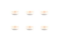cuenco o9cm - 6 piezas - rosa empolvado