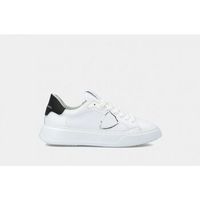 philippe model deportivas moda btld v010 -temple-veau blanc noir para mujer