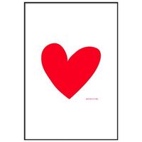 panorama cuadro metacrilato enmarcado agatha ruiz de la prada corazon 50x70 cm