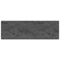 runner de alfombra gris 80 x 500 cm
