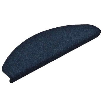 Alfombrilla Autoadhesiva Escalera 15 Piezas | Alfombras De Escalera | Tapetes De Escalera 65x21x4 Cm Azul Marino
